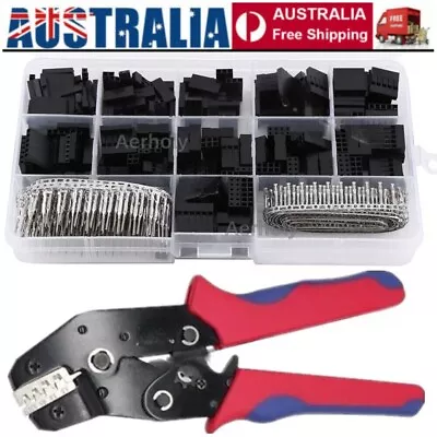 620PCS Assorted 2.54mm Dupont Wire Cable Jumper Header Connector Kit & M/F Crimp • $33.99