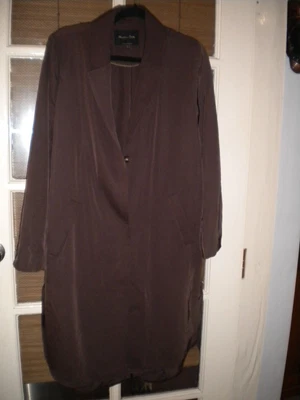 $49.99 • Buy Massimo Dutti Size S Ladies Button Up Lightweight Duster  Coat O/s