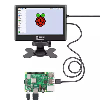 7 Inch IPS Touchscreen Monitor For Raspberry Pi 3 4 5 NVIDIA Jetson Nano Display • $57.50