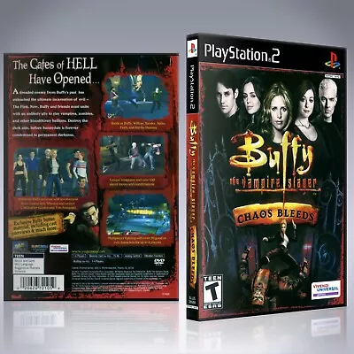 PS2 - NO GAME - Buffy The Vampire Slayer - Chaos Bleeds • $9.99