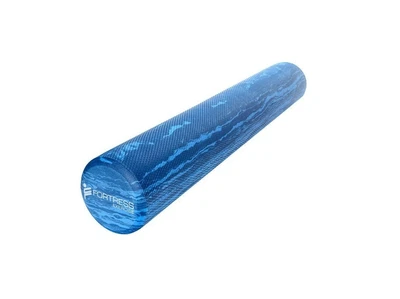 $77.95 • Buy Long Round High Quality Premium EVA Foam Roller Massage Marble Blue 90cm X 15cm