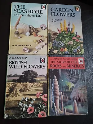 Vintage Ladybird Books Nature Series 536 4 Matt Books Good Condition K3 • £19.95