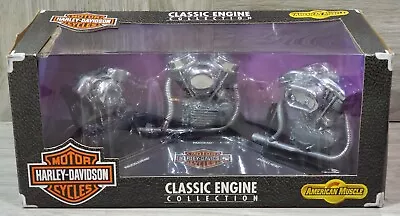  HARLEY-DAVIDSON MOTOR CYCLES CLASSIC ENGINE  1/6 Die-Cast Model Set • $119.95