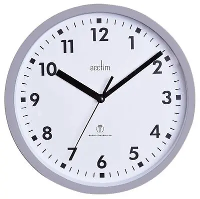 £30.49 • Buy 20cm Radio Controlled Wall Clock - ACCTIM - 74667