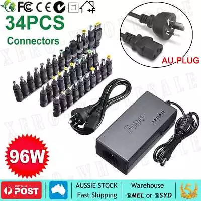 Universal Laptop Charger AC DC Power Adapter For Asus Acer Toshiba Dell Notebook • $21.20