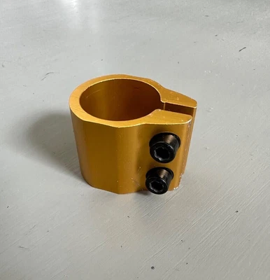$17 • Buy Gold Scooter Clamp Fuzion Scooter X-Series