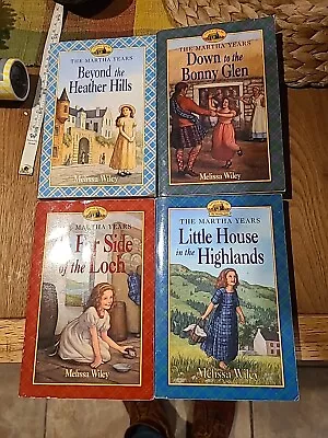 Little House On The Prairie Books Martha Years Complete Set Lot Of 4 Pb Sc Wiley • $160