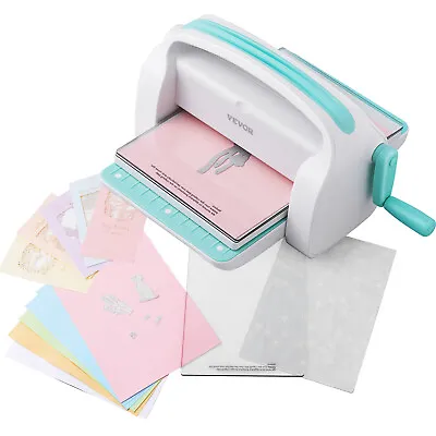 VEVOR Manual Die Cutting Embossing Machine 9  Opening For Art Craft Scrapbooking • $67.99