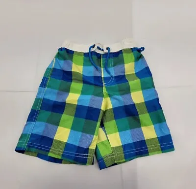 Mini Boden Boys Swim Trunks Bathing Suit 5-6 Years Elastic Waist Summer • $17.49