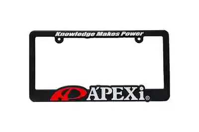 Apexi V2 Authentic JDM License Plate Frame For Honda Toyota Mitsubishi Subaru • $16.50