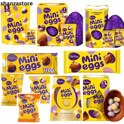 Easter Mini Eggs Chocolate Selection Cadbury Mini Eggs Sharing Bag Ultimate Egg • £6.99