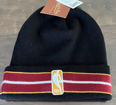 NBA LOGO LOGOMAN Beanie Hat Cap MITCHELL & NESS New With Tags • $34.99