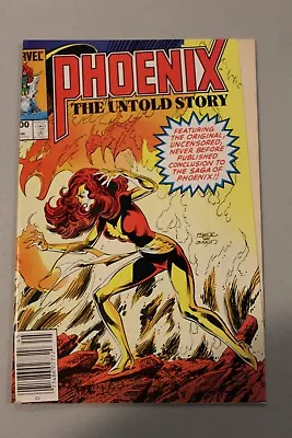 RARE Phoenix The Untold Story 1 Printer Error Variant Newstand 1984 Byrne HTF • £8.03