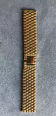 Heavy Gold Plated Watch Bracelet From A Mappin And Webb Watch • £19