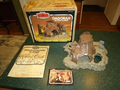 Vintage Star Wars ESB Dagobach Action Playset In Original Box! • $159.95