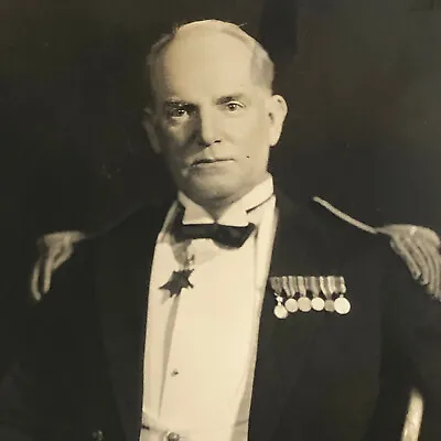 Press Photo Photograph Navy Admiral William Moffett Aeronautics Bureau 1929 • $39.99