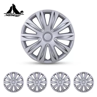 13  Set Of 4 Wheel Covers Full Rim Snap On HubCaps R13 Tire Smart Fortwo Forfour • $38.99