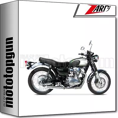 Zard Rc Full System Exhaust Cross Stainless Steel Kawasaki W800 2010 10 2011 11 • $1769