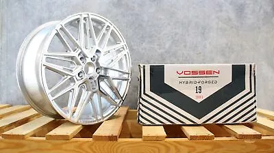 VOSSEN HF-7 Silver Polished Face 19x9.5 +42 5X112 Wheel Single Rim • $299.50