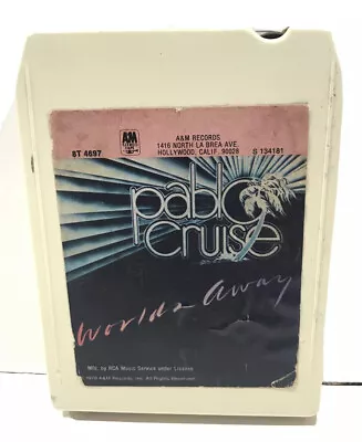 PABLO CRUISE WORLDS AWAY ( 8-Track 1978 A&M) 8T 4697 • $8.99