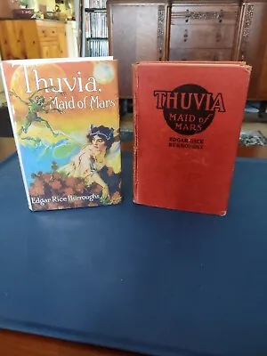 THUVIA MAID OF MARS 1ST G&D 1921 HCDJ Edgar Rice Burroughs • $25