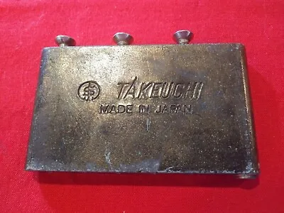 Vintage 1980s Takeuchi Floyd Rose Guitar Bridge Block Ibanez Washburn MIJ • $99