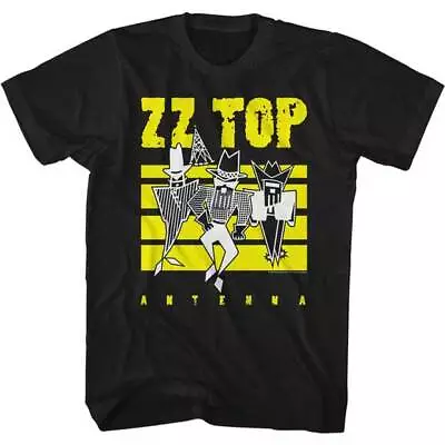 ZZ Top Antenna Colored Album Cover Men's T Shirt Rock Music Band Merch • $43.02