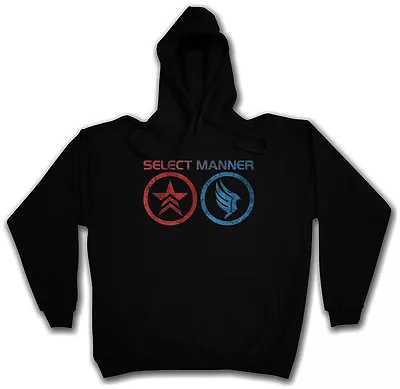 SELECT MANNER HOODED SWEATSHIRT HOODIE Jack Mass Normandy Sheppard Effect • $39.99