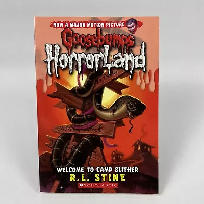 Goosebumps Horrorland: #9 Welcome To Camp Slither By RL Stine (Paperback 2009) • $0.99