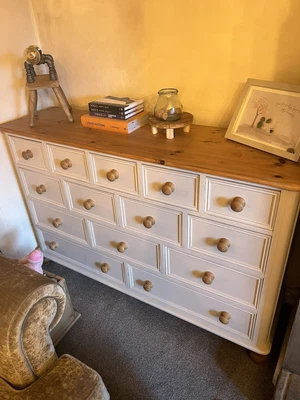 £325 • Buy Solid Pine 14 Drawer Merchants Chest/Apothecary