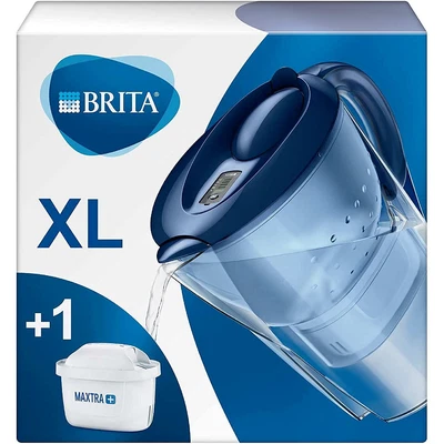 £16.95 • Buy BRITA Marella XL MAXTRA+ Plus 3.5L Water Filter Table Jug With 1 Cartridge, Blue
