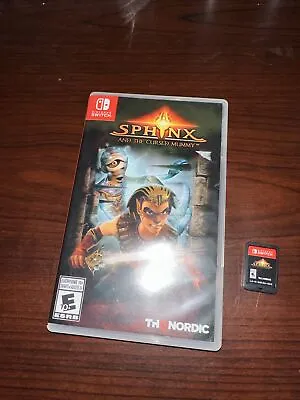 Sphinx And The Cursed Mummy (Nintendo Switch Game) Complete W/ Case • $28.99