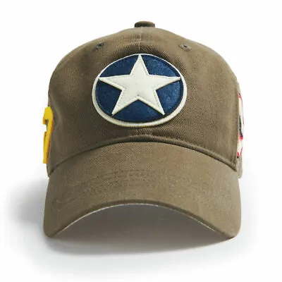 Curtiss P-40 Warhawk Hat Flying Tigers WWII Aviation Vintage Aircraft HAT-0109 • $30.99