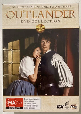 Outlander Season 1 2 & 3 (DVD 17-Disc Set) NEW & SEALED* MA15+ Region 4 Aus • $69.95