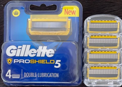 $12.95 • Buy Gillette Fusion 5 Proshield 5 Razor Blades  Single 4 Pack   UNSEALED