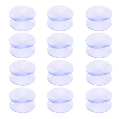  12 Pcs Double Sided Suction Cups Heavy Duty Window Hooks Suckers Mini • $5.98