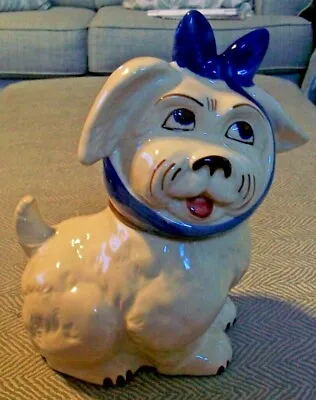 Vintage  Rare  1940's Shawnee Muggsy  Toothache Dog  Cookie Jar Mint Condition • $249.99