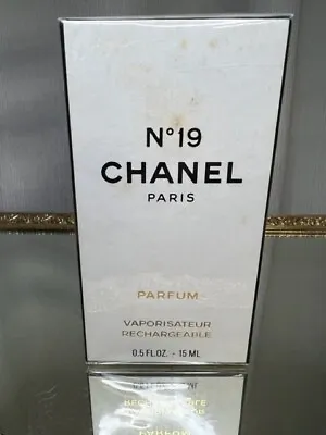 £163.86 • Buy Chanel No 19  Pure Parfum 15 Ml. Vintage 1990. Sealed
