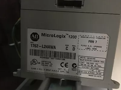 PLC Trainer  - Allen Bradley MicroLogic 1200 With Dell 6500 Laptop • $885