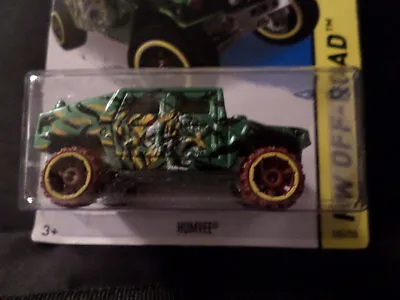 Hw Hot Wheels 2015 Hw Off-road #105/250 Military Humvee Hotwheels Green Vhtf • $1