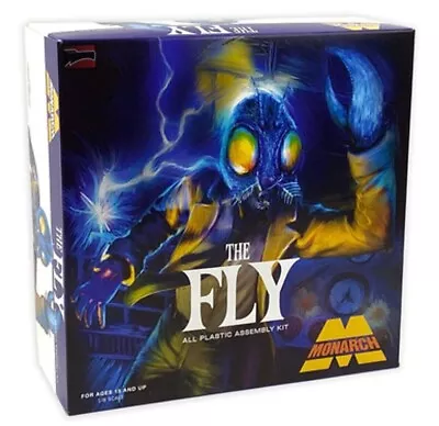 Monarch Model 1/8 The Fly Plastic Model MON401-149 Shipping From USA • $69.95
