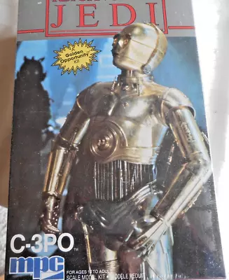 Star Wars Return Of The Jedi C-3PO 1983 Model Kit MPC 1-1935 Sealed • $40