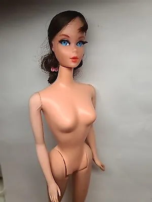 Vintage Talking Barbie Doll With Brownette Nape Curl MUTE. • $175