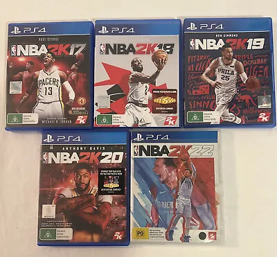 PS4 NBA2K 1718192022 Games Bundle Sony PlayStation.Free Postage. • $40