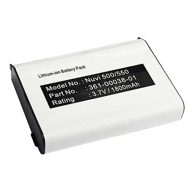 010-11143-00 361-00038-01 Battery Garmin Nuvi 500 Zumo 220 600 650 660 665 GPS • $17.95