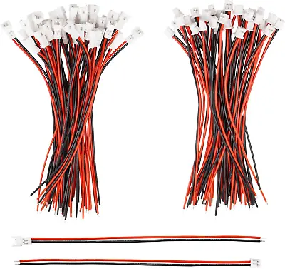 30 Pairs 26 AWG 2 Pin Mini Micro JST 1.25Mm Connector Plug Cable Wire Male Femal • $10.80