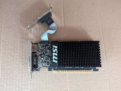 Msi Nvidia Geforce Gt 710 1gb Graphics Card Ddr3 Desktop Gpu • $19.95