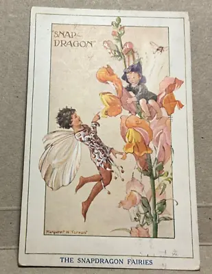 Margaret Tarrant THE SNAPDRAGON FAIRY 1920s Original Postcard 8/2 • $7.99