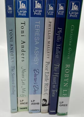 Linford Romance Library Six Books Bundle Paperback • $50