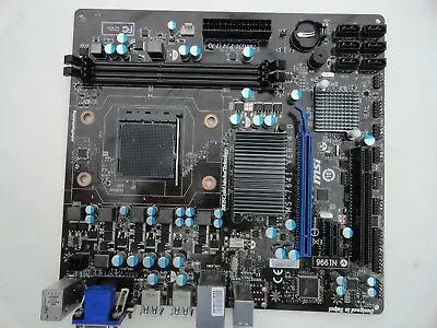 MSI 760GM-P34 (FX) PC Computer Motherboard AM3+ (AS-IS For Parts Or Repair) • $25